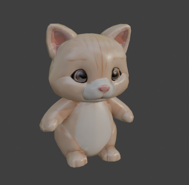 【無料】3D犬,猫 