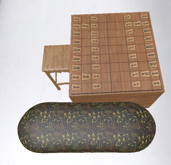 将棋セット3Dモデル