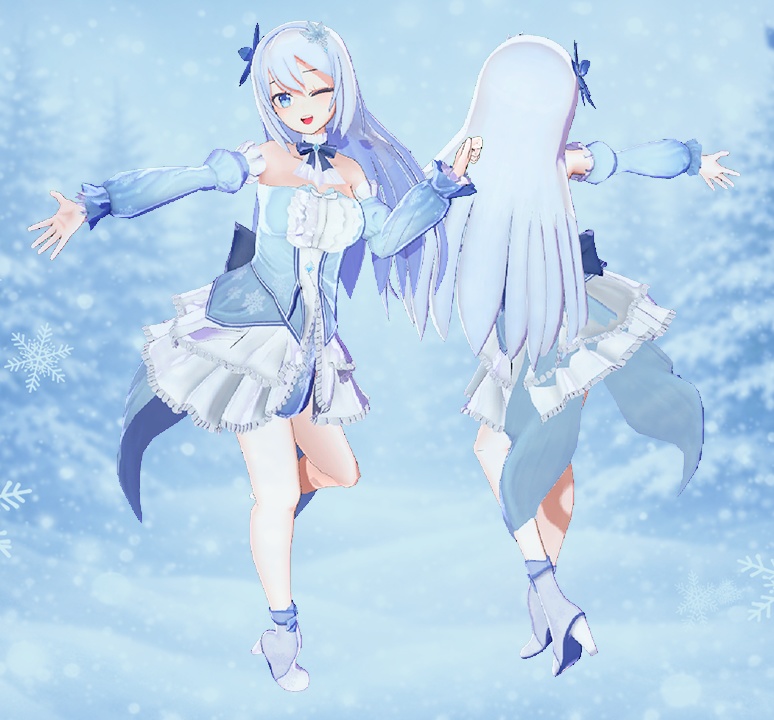 【◆販売記念セール◆】オリジナル3Dモデル『瑠璃』【VRChat向けアバター】