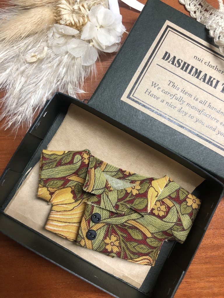 12センチぬいちゃん用⭐︎柄シャツ