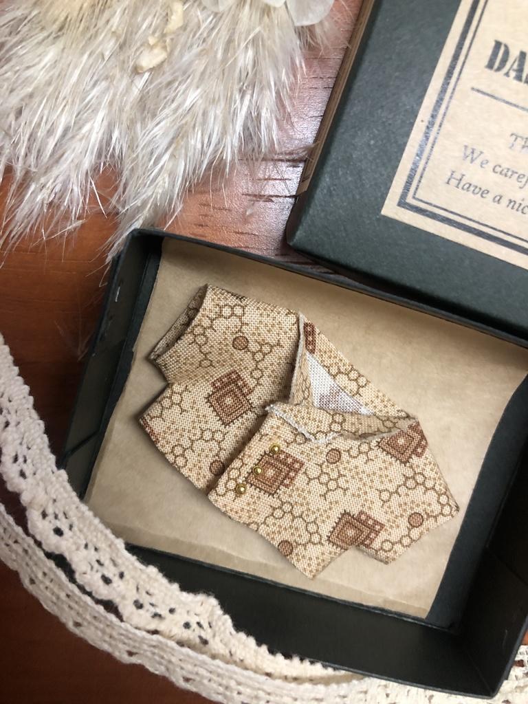 10センチぬいちゃん用柄シャツ