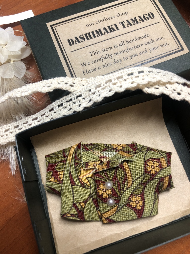 10センチぬいちゃん用柄シャツ