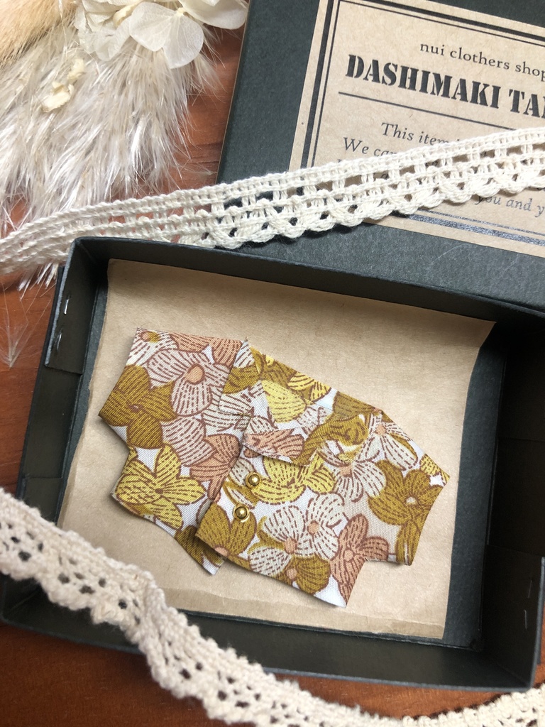 10センチぬいちゃん用柄シャツ