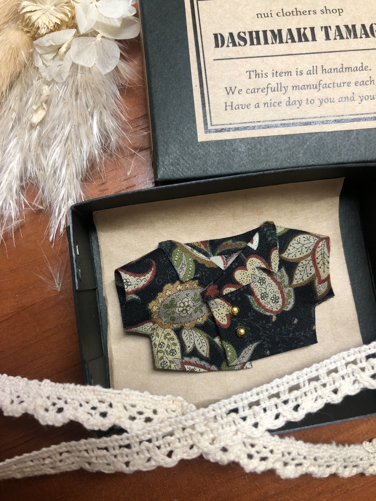 10センチぬいちゃん用柄シャツ