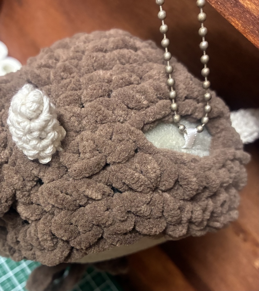 角つき犬耳ボンネット帽子