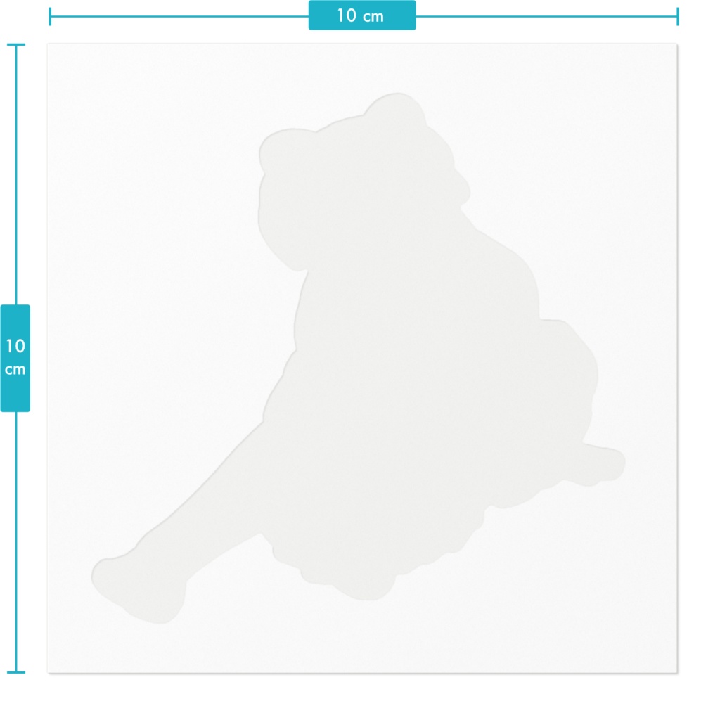 星空たぬき誕生日記念ステッカー(セーター)