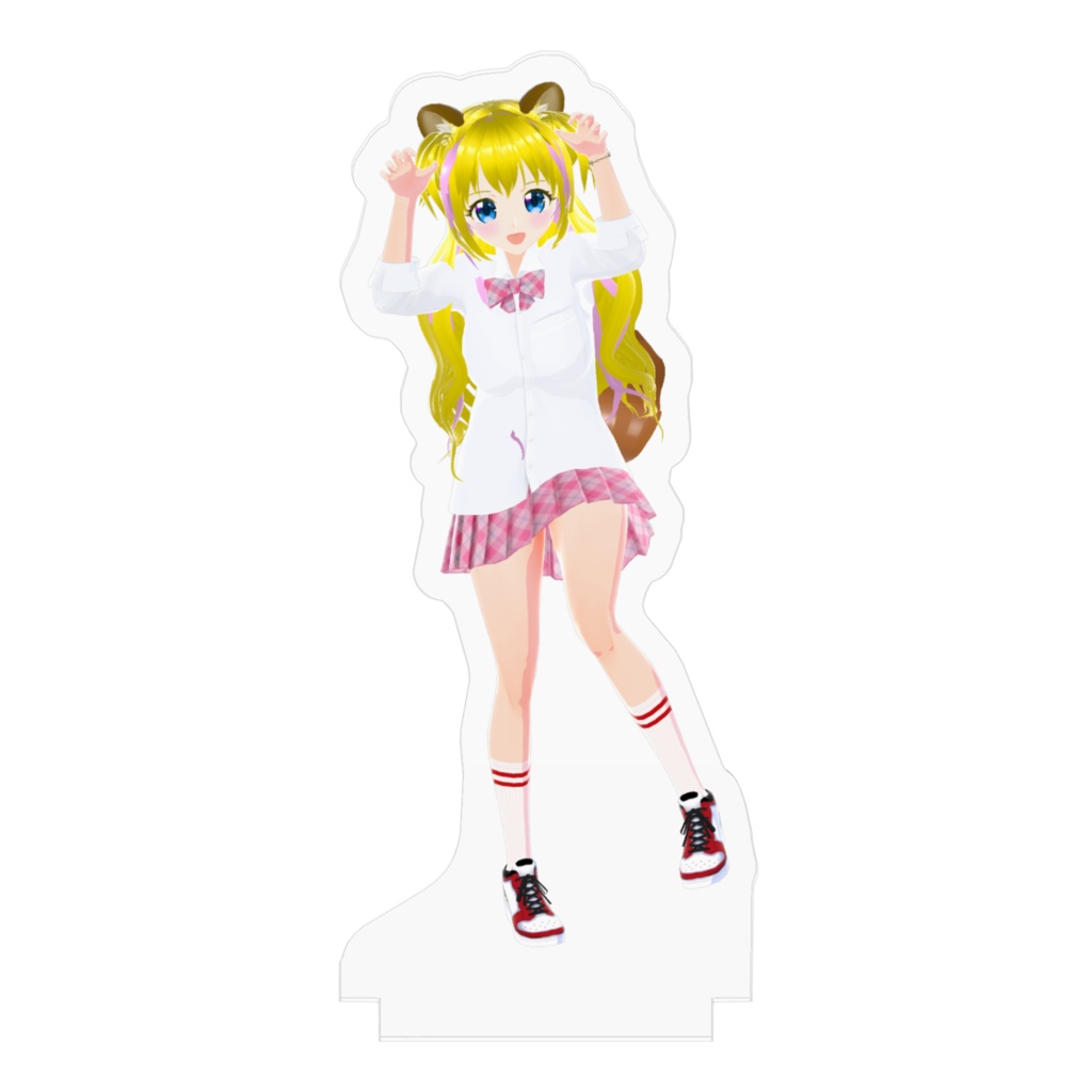 2周年記念アクリルフィギュア「制服でがおー」