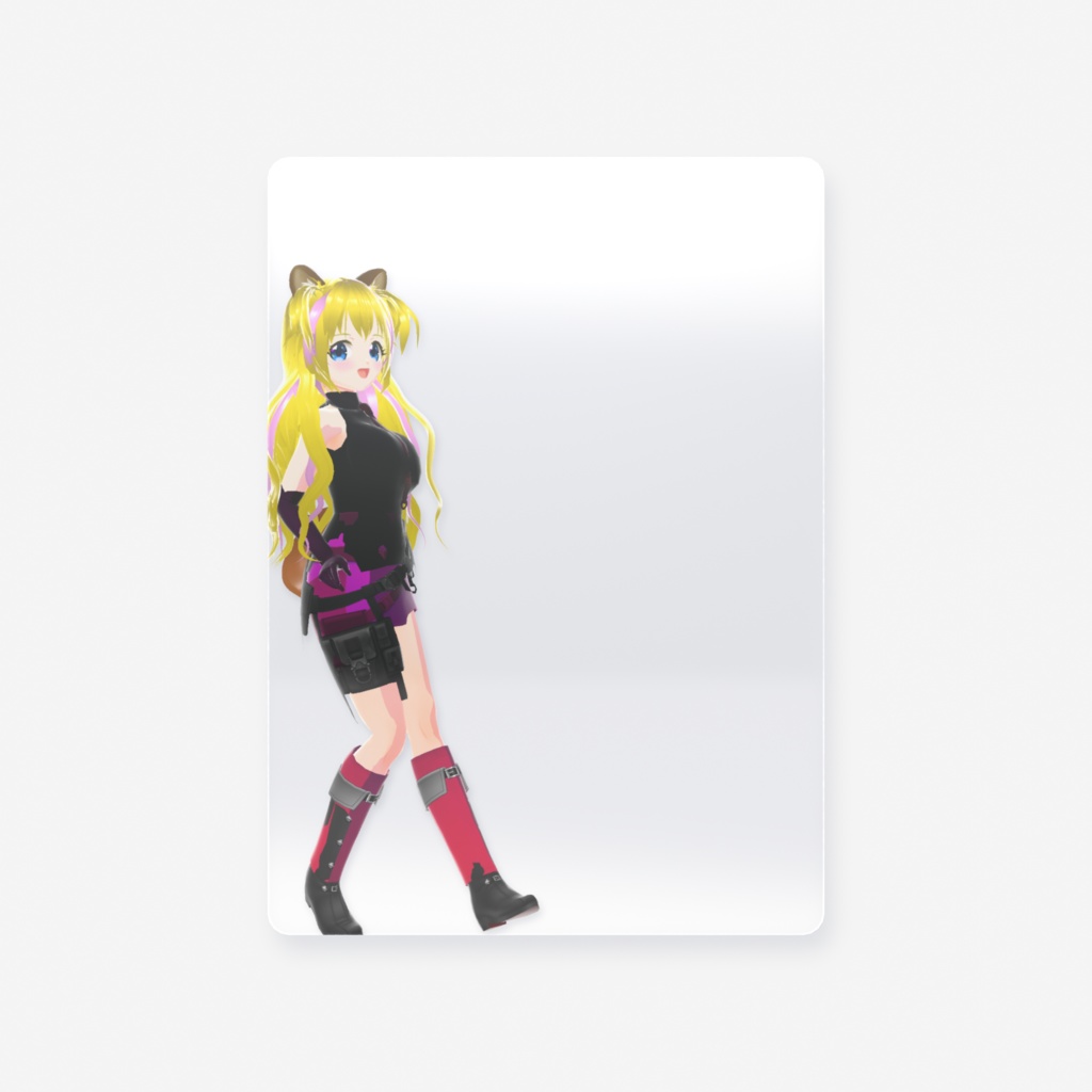 【お誕生日記念】オリジナルカード（ホラー配信衣装）