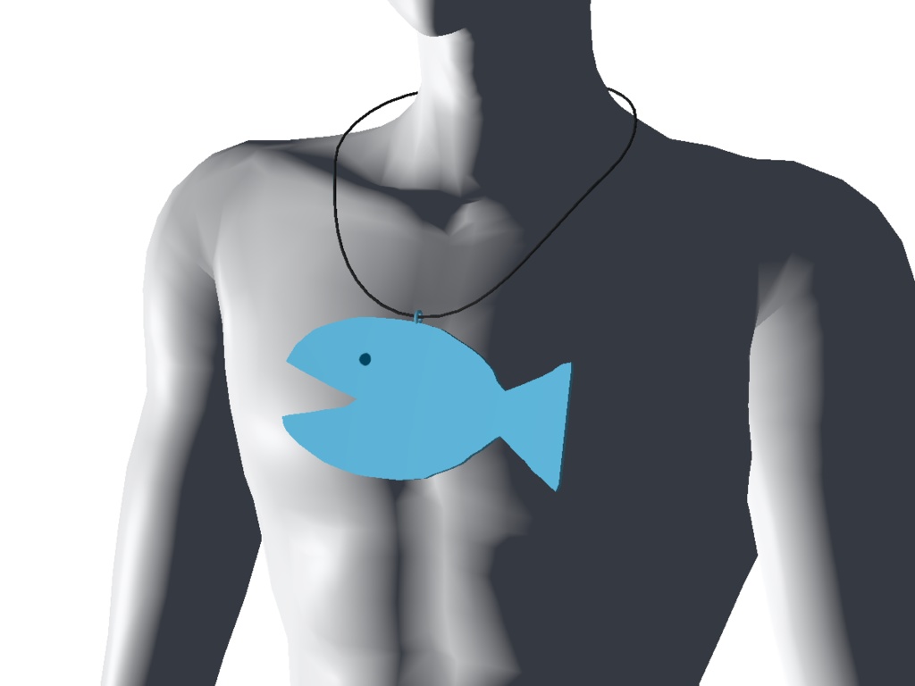 魚ネックレス