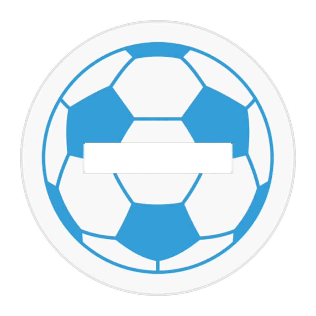 アクリルスタンド(サッカーボール)