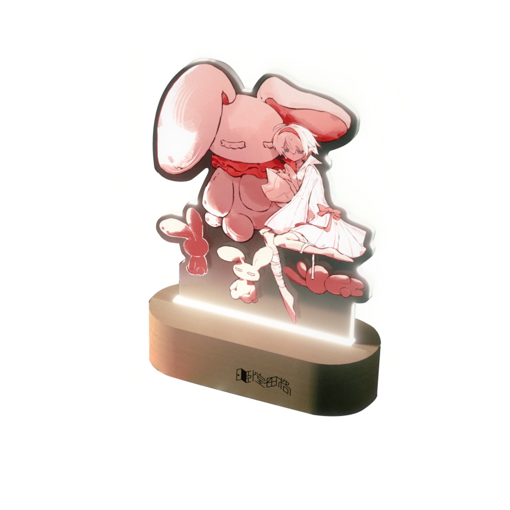 【依頼販売】「卧室四格」言和アクリルミニランプ