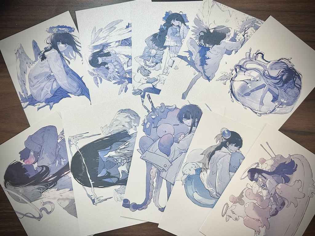 【依頼販売】薬屋さん オリジナルポストカードセット