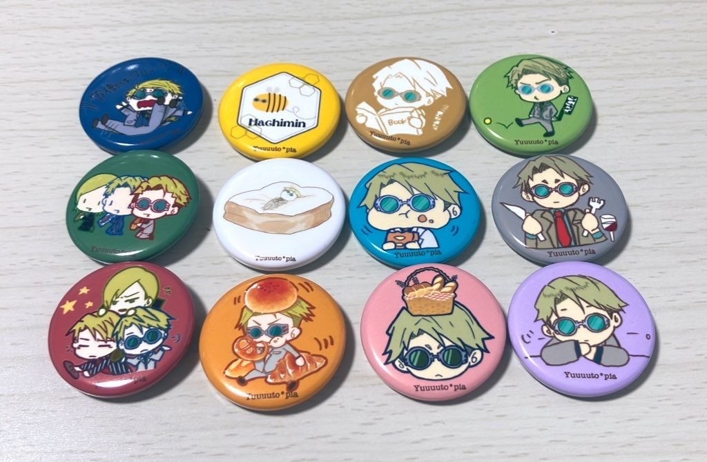 【新作】缶バッジ