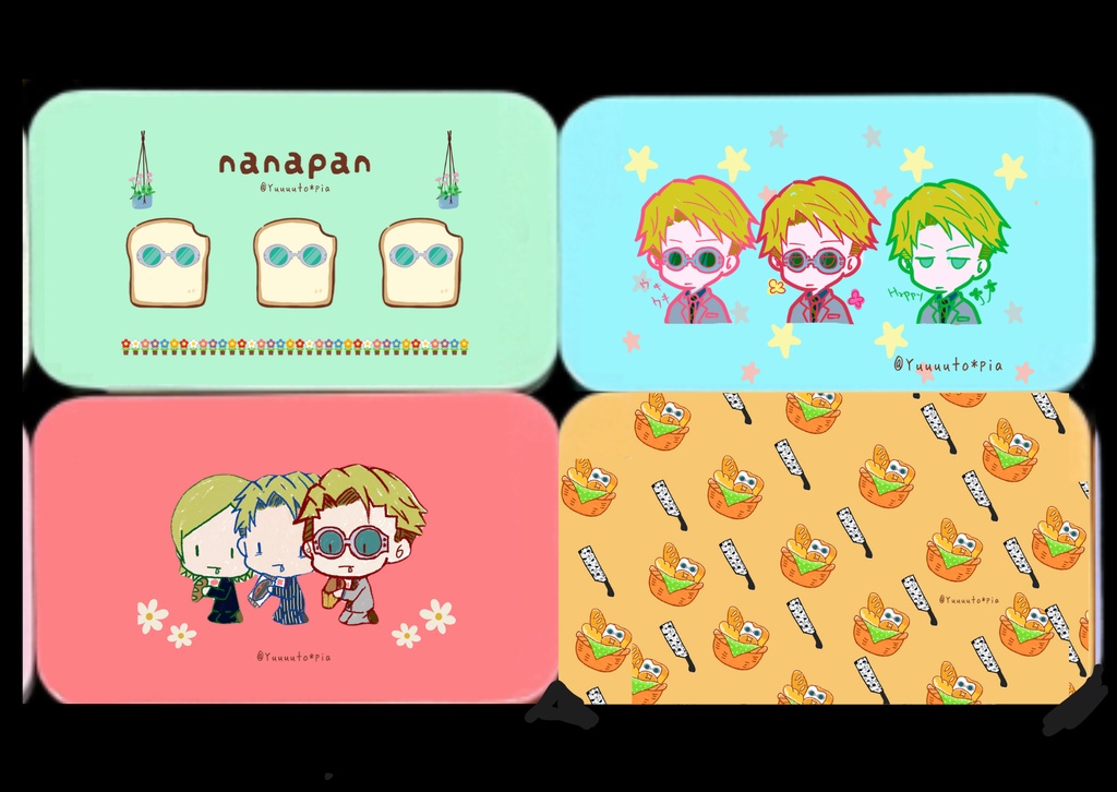 🧸【グッズ】メンタム缶（全4種）