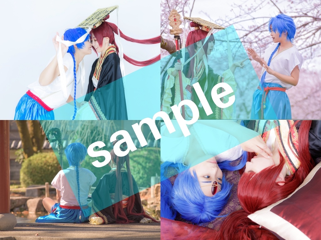 【コスプレ写真集】紅に交われば藍(おまけ本付き) 🔯🍎