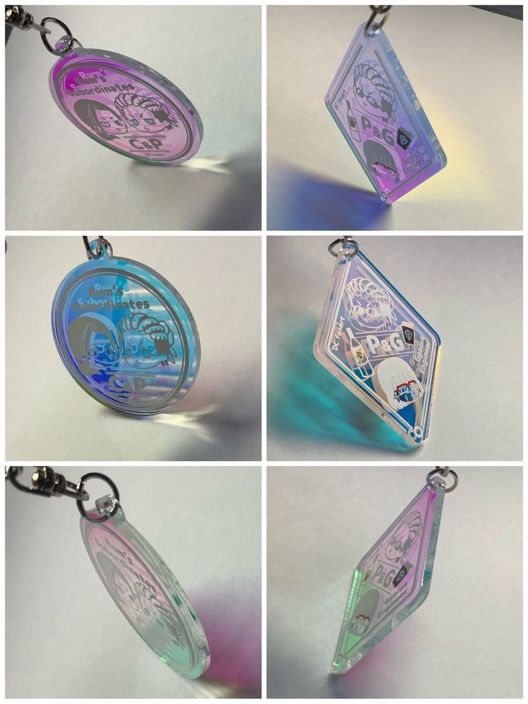 【オーロラアクキー】(2種)