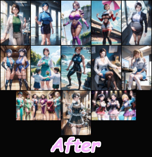 職業TS Before After SS・CG集