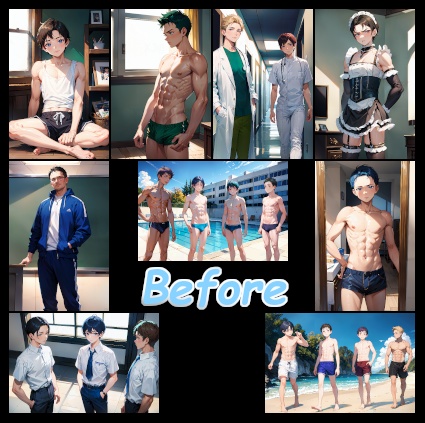 TS超育 Before After SS・CG集