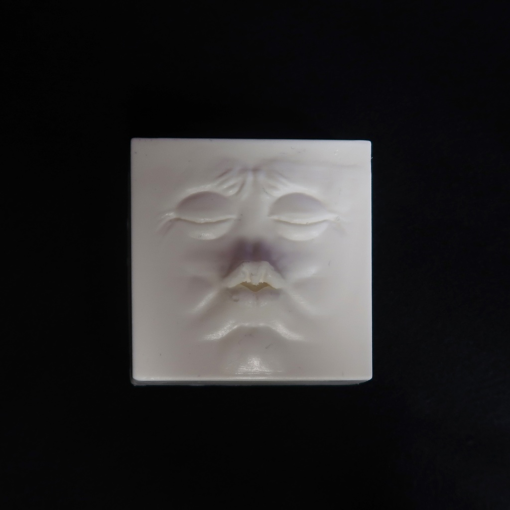 キスごし豆腐 豆腐風フィギュア レジン製 特製容器付き