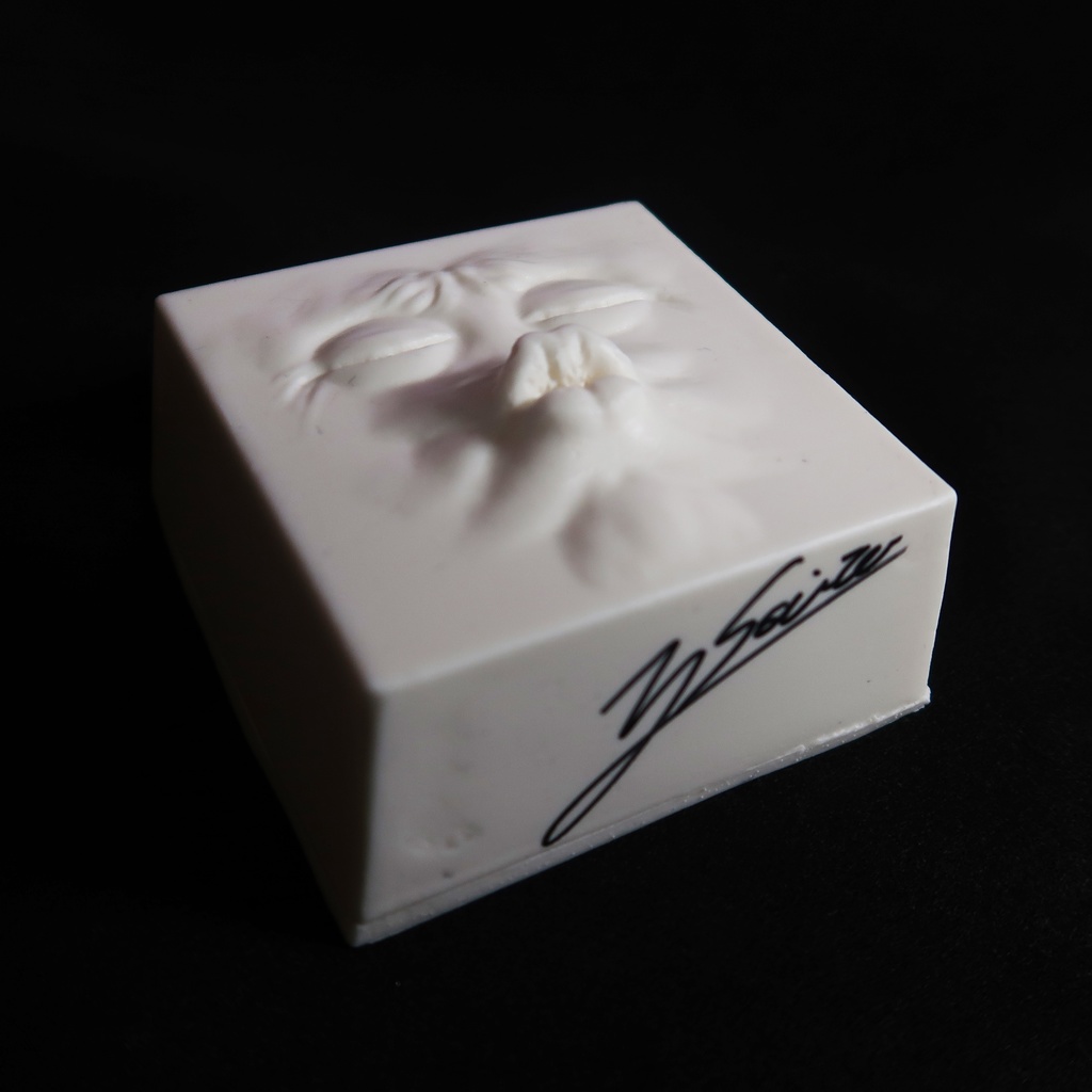 キスごし豆腐 豆腐風フィギュア レジン製 特製容器付き