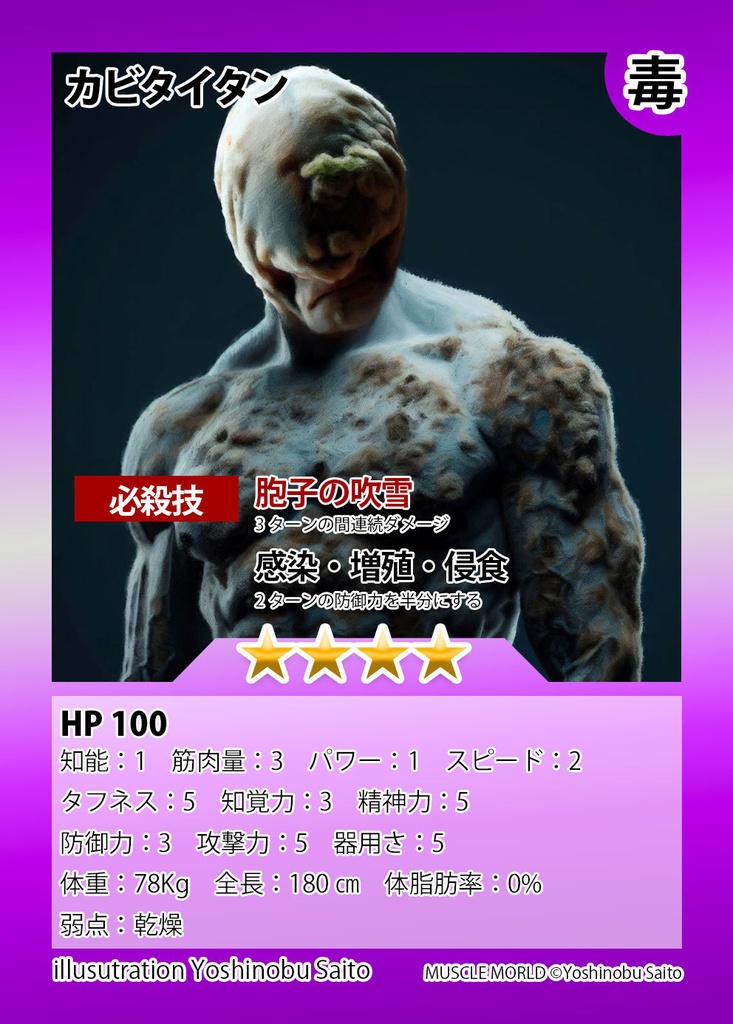 Muscle World トレーディングカード 送料無料