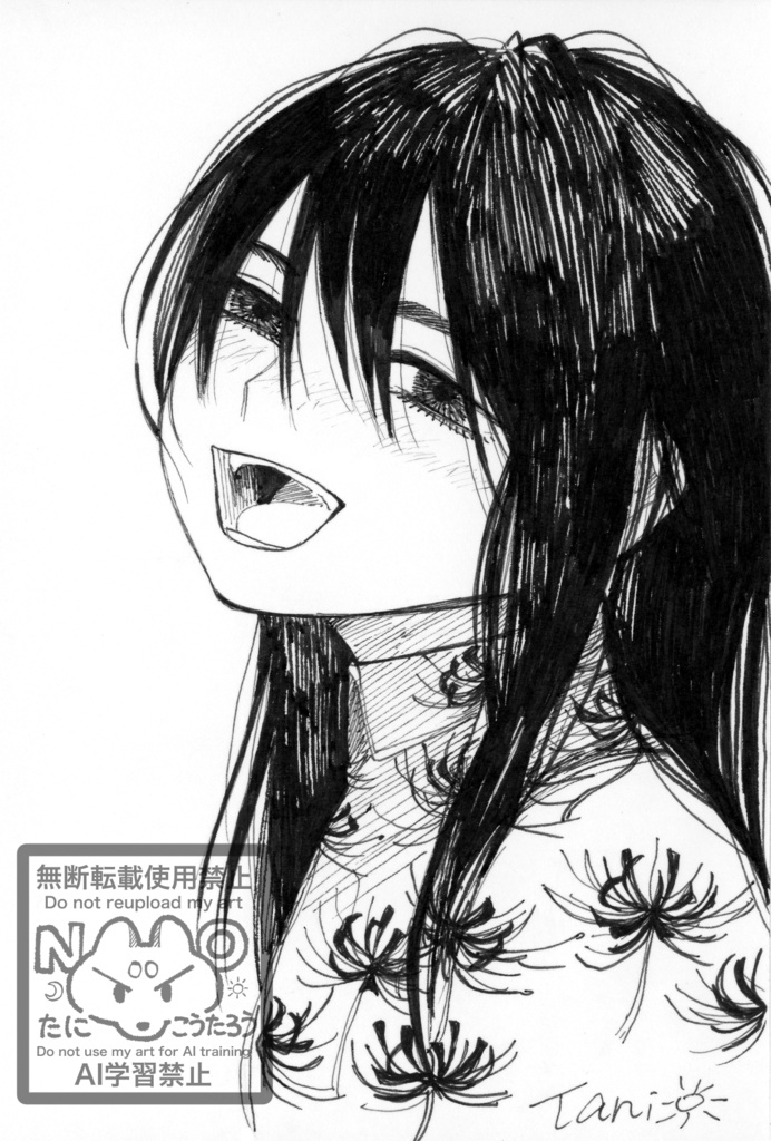 【原画】息抜きイラスト10 「あははは」