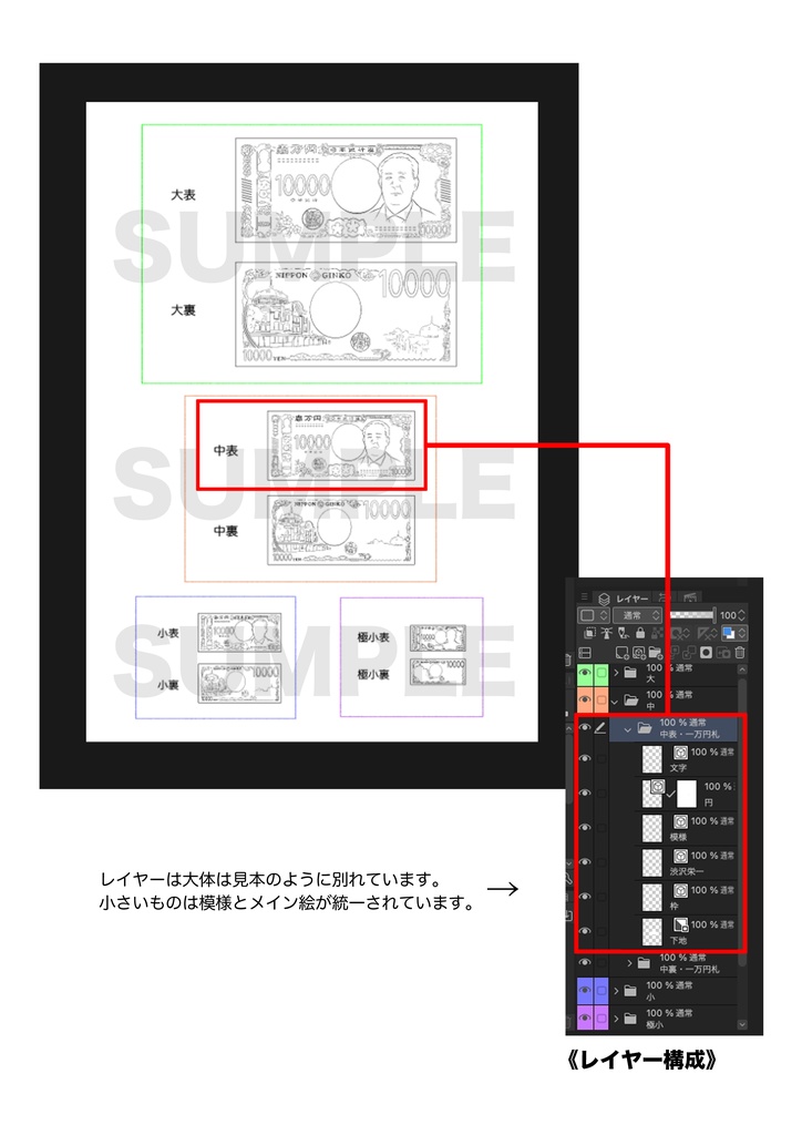 雑・一万円札(渋沢)