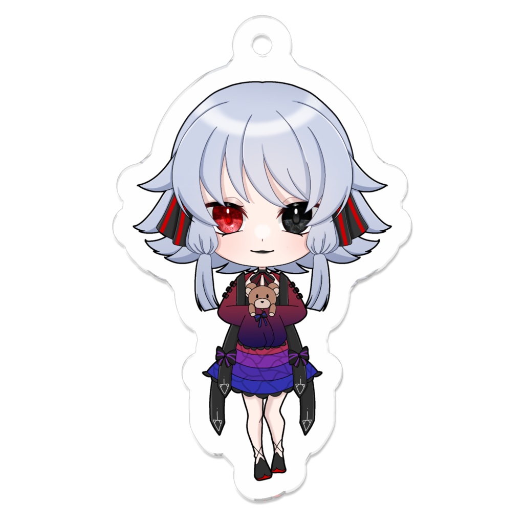 椿月いお SDキャラ (ver.1) アクリルキーホルダー