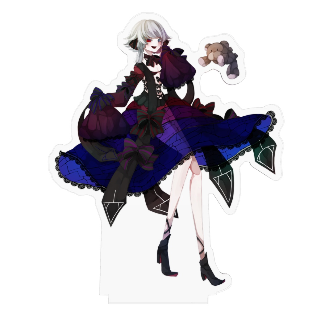 椿月いお アクリルスタンド (ver.2) 100×100mm