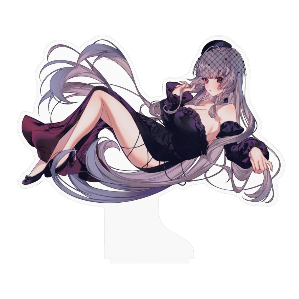 椿月いお〖新モデルアクリルフィギュアA 160x160mm〗