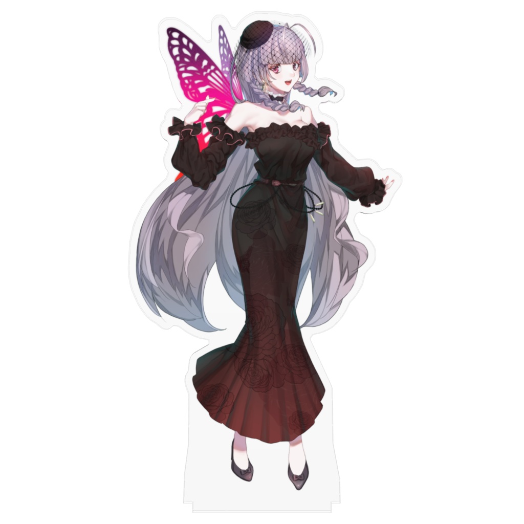 椿月いお〖新モデルアクリルフィギュアB 160x160mm〗