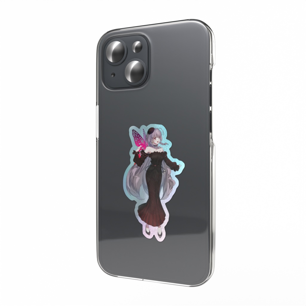 椿月いお〖新モデルオーロラスマホステッカーB〗