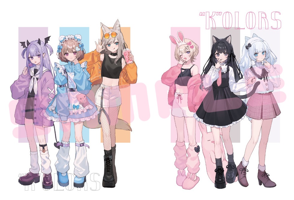 イラスト集『“K“OLORS Vol.1 』