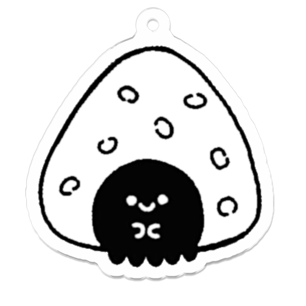 にぎちゃん(塩焼)キーホルダー