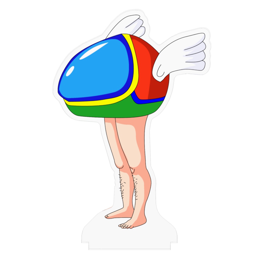 ちょっとだけいかつい オパオパアクリルフィギュア