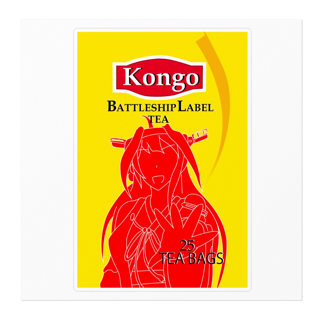 金剛ティー ステッカー