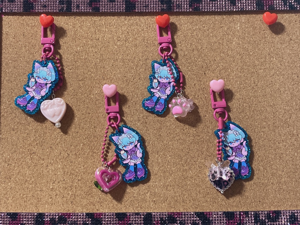 きらきらねこちゃんアクキー・乃亜くん