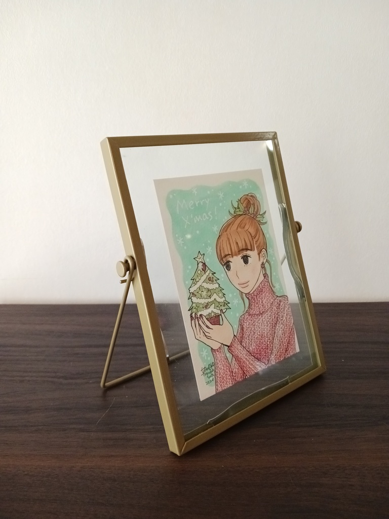 メリークリスマス!(オリジナルイラスト原画)