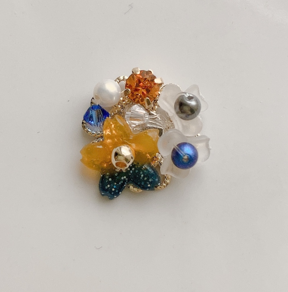 むっちゃんとおそろもちセット(イヤーアクセ+もちマス用アクセ)