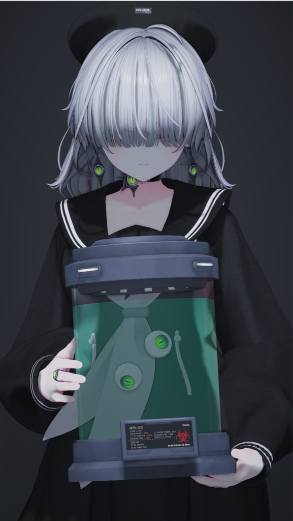 【持ち運び培養ポッド】SYNAPSE TANK シナプスタンク【VRChat想定】