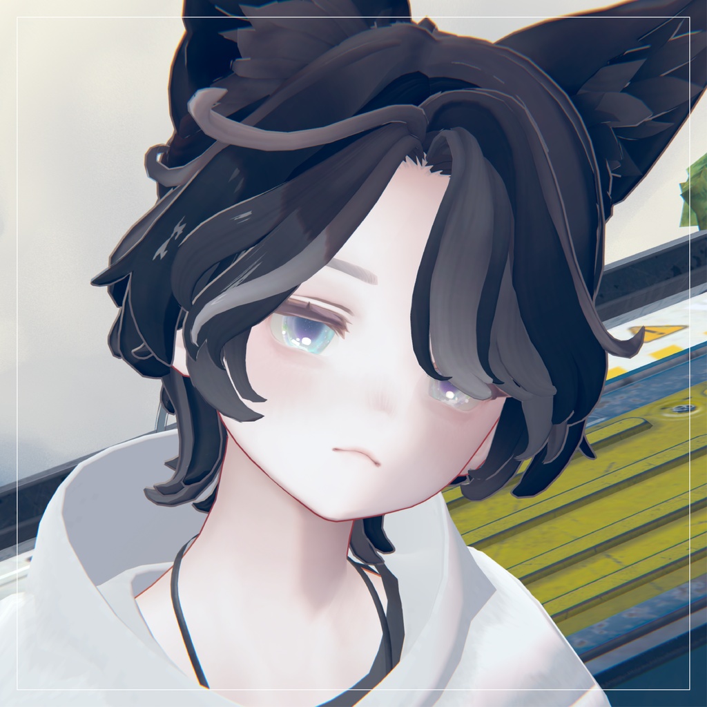 【マリシア専用】かろやかショートヘア 【VRChat想定】