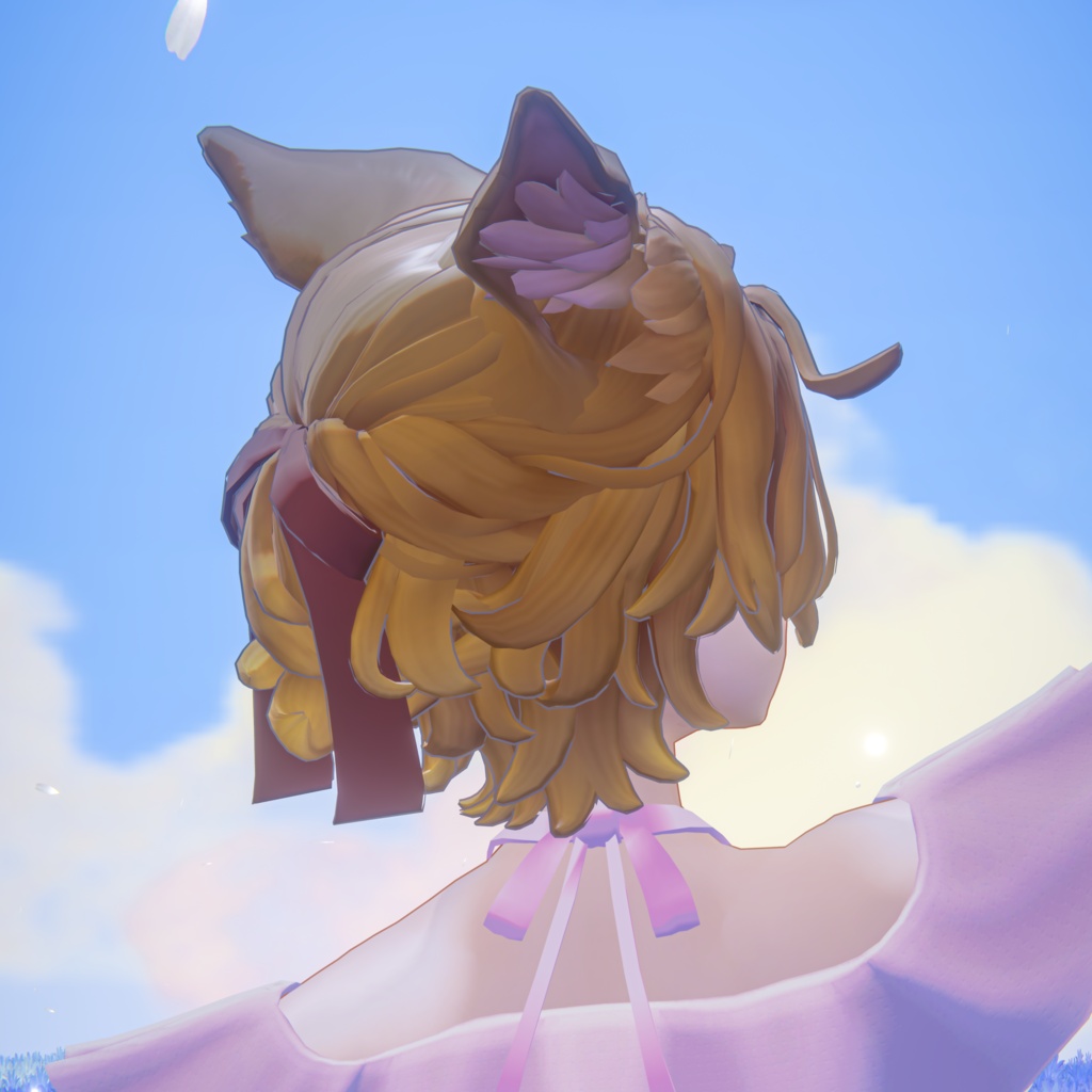 【マリシア専用】かろやかショートヘア 【VRChat想定】