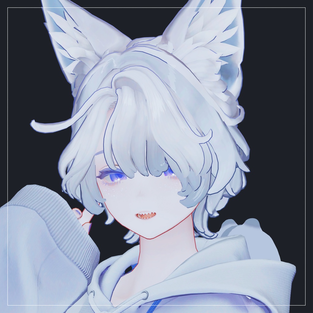 【マリシア専用】かろやかショートヘア 【VRChat想定】
