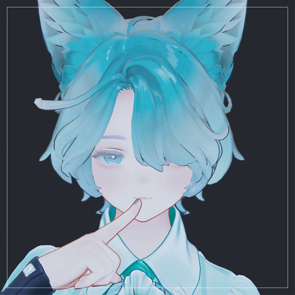【マリシア専用】かろやかショートヘア 【VRChat想定】