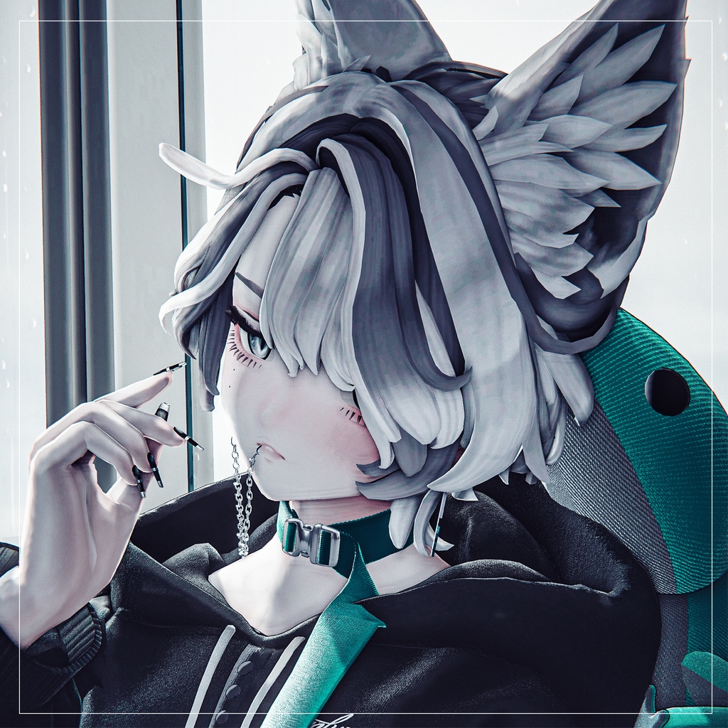 【マリシア専用】かろやかショートヘア 【VRChat想定】