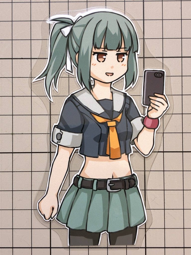 艦娘ラミネート（夕張）