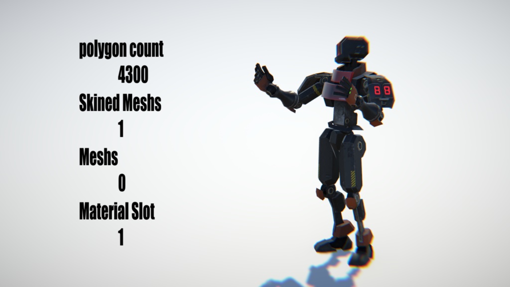 【VRChat想定アバター】BARON-Q