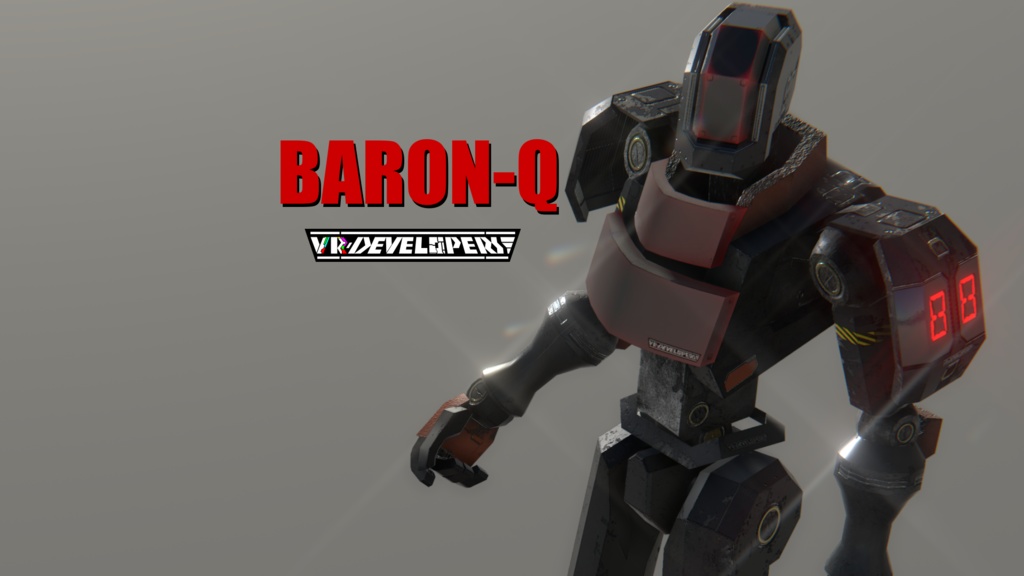 【VRChat想定アバター】BARON-Q