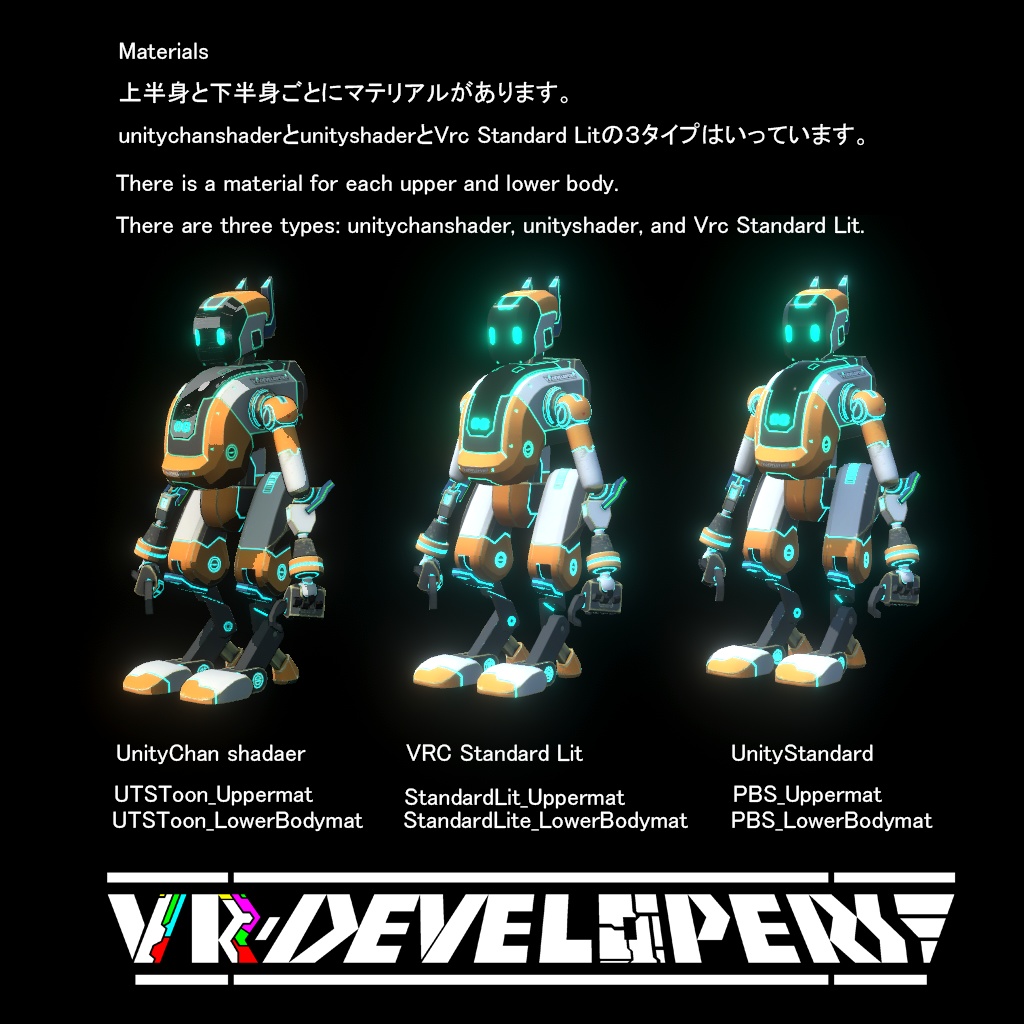 【VRChat想定アバター】BTBOT