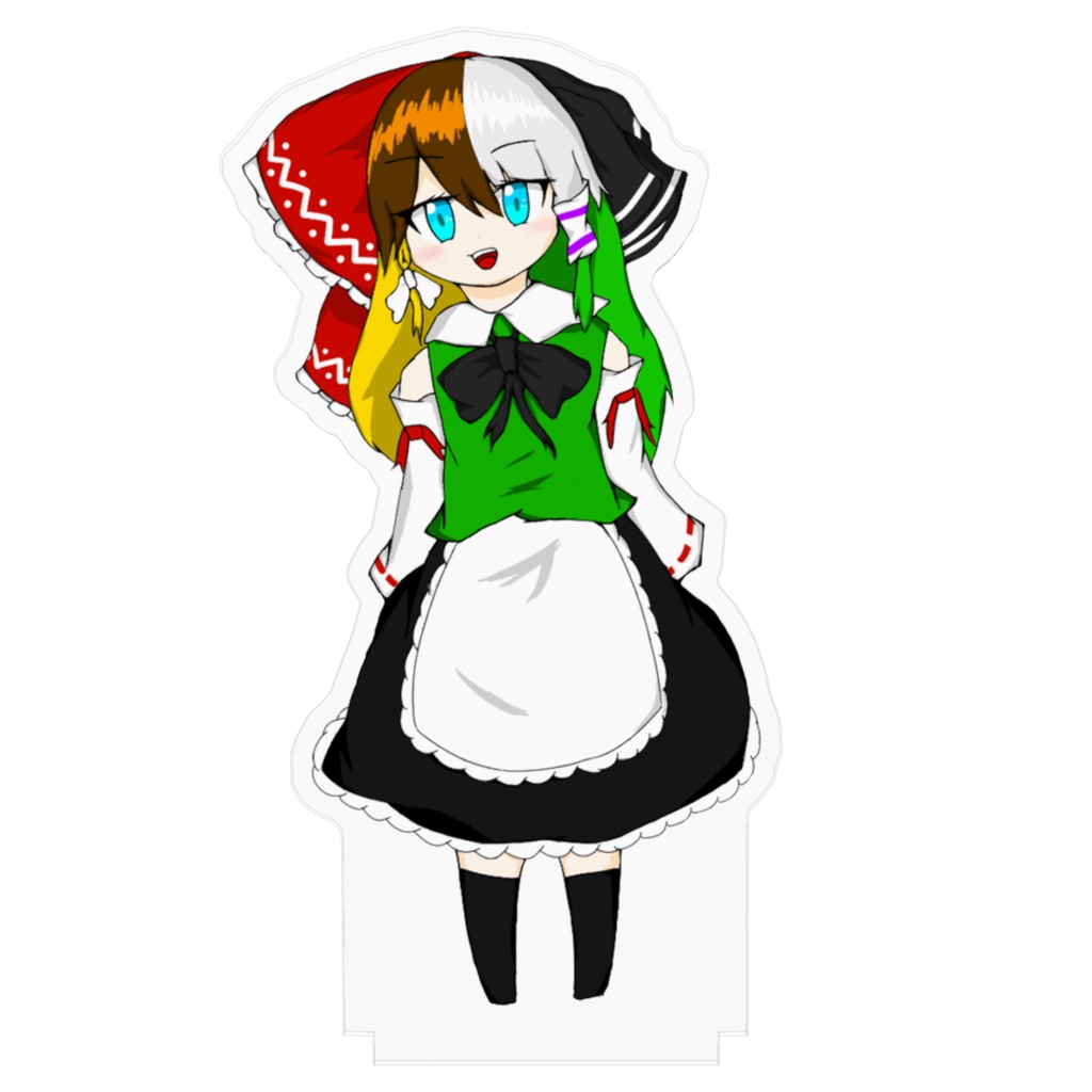 ゆっくりK 旧アクリルフィギュア 100x100(mm) 本人絵